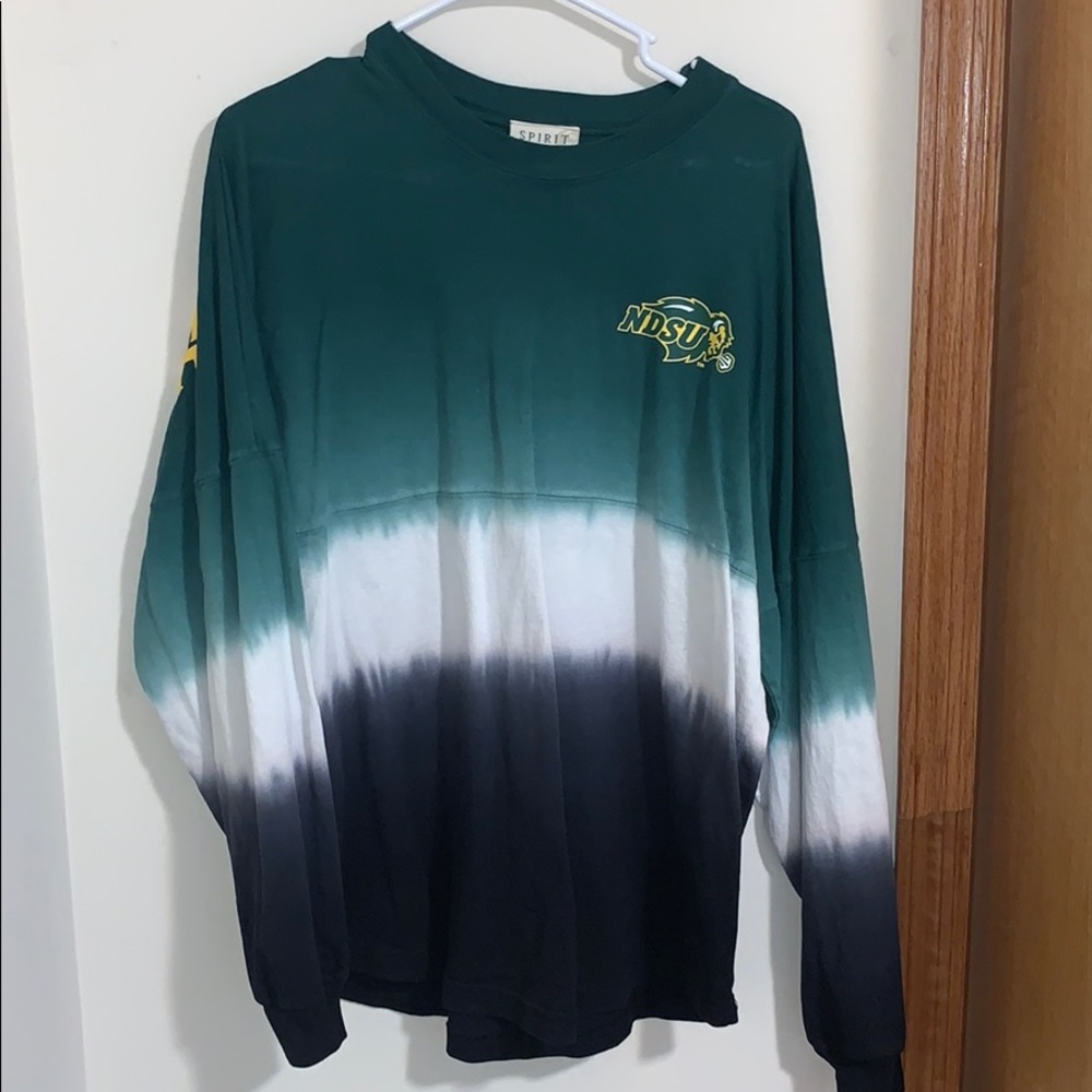 NDSU tie-dye crewneck